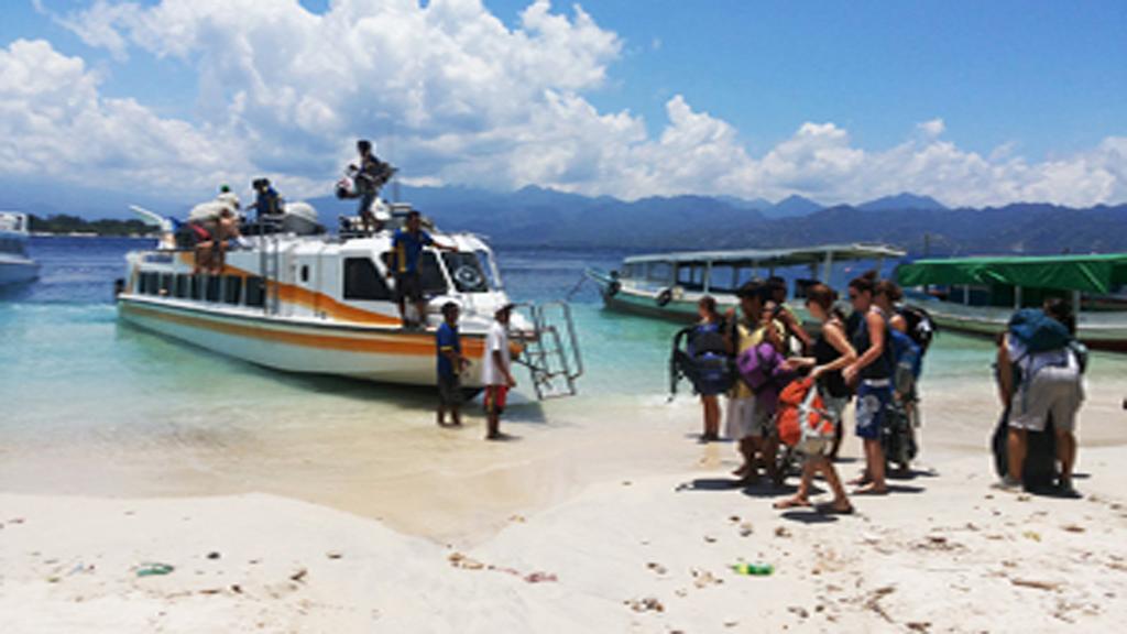 Mosaix Gili Bungalows Джили Трауанган Екстериор снимка